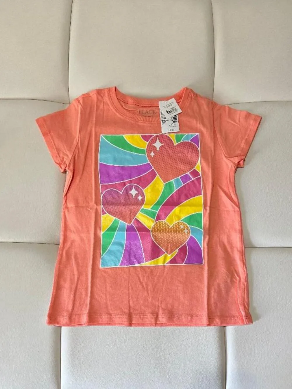 NWT 4-Pack THE CHILDREN'S PLACE Girls Cotton Shirts Size S/P (5-6)  MSRP: $46